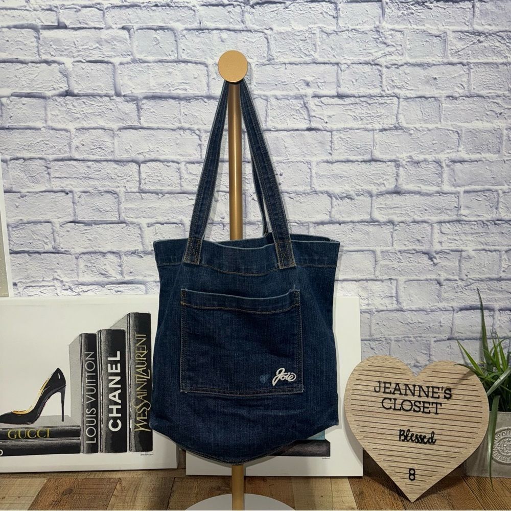 Joie denim tote bag